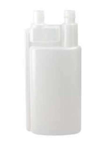 Image de FLACON DOSEUR VIDE RECHARGEABLE 2 bouchons 1L