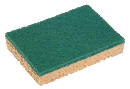 Image de SPONREX 74 EPONGE GRATTANTE VERTE X10 (130x84x28)