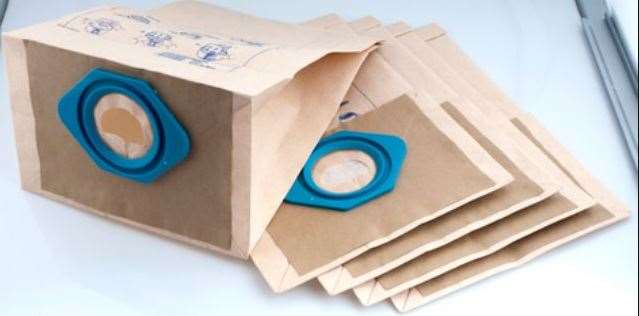 Image de SAC ASPIRATEUR GM80 LOT DE 5 AVEC PLATINE DE FIXATION