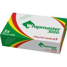 Image de RECHARGE FILM WRAPMASTER 0.30X300M CARTON DE 3 RLX