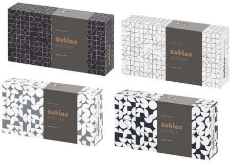 Image de MOUCHOIR ENCHEVETRE CARTON 40 BOITES - FSC ECOLABEL