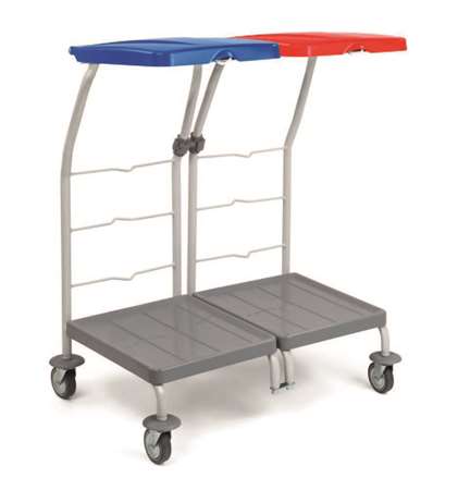 Image de CHARIOT RAMASSAGE LINGE SANS PEDALE