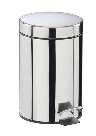 Image de POUBELLE METAL 3 L INOX LIGNE ESSENCIA