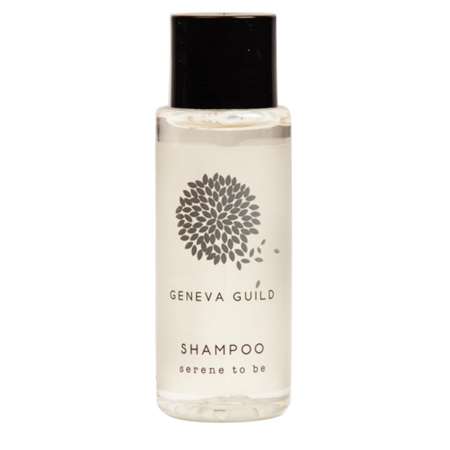 Image de FLACON CILINDRO 30 ML SHAMP. TRANSP. GENEVA GUILD C.300
