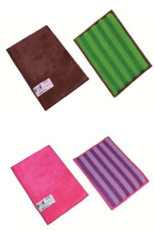 Image de MEMO PAD VERT ET MARRON 14X20 CMS LOT DE 2