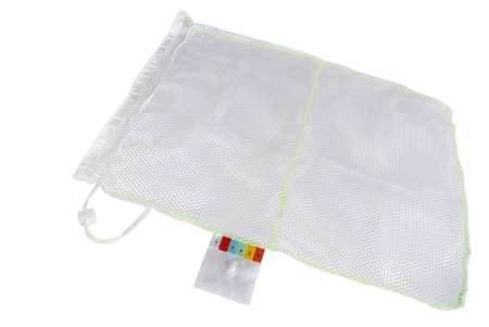 Image de FILET DE LAVAGE VERT ET BLANC 80X80 PAQUET DE 10