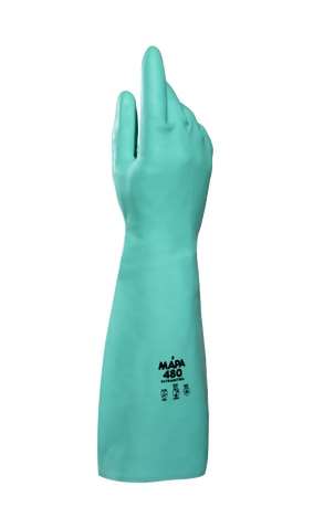 Image de GANT ULTRANITRIL 480 MANCHETTE 46CMS (plonge) TAILLE 8