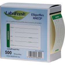 Image de ETIQUETTE LABELFRESH PRO 605 BOITE DE 500 VENDREDI 70X45MM