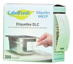 Image de ETIQUETTE DLC 609 LABELFRESH BOITE DE 300 étiquettes 70x45mm