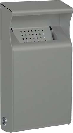 Image de CENDRIER MURAL 1L MODELE KOPA GRIS METAL