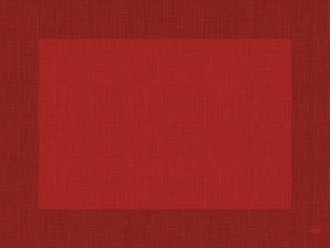 Image de SET DUNICEL LINNEA ROUGE 30X40 CART.500