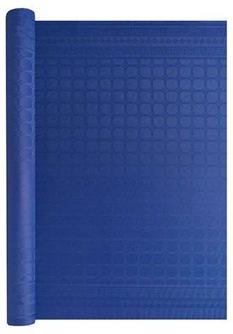 Image de NAPPE DAMASSEE BLEUE MARINE 1,20 X 25 M COLIS DE 6