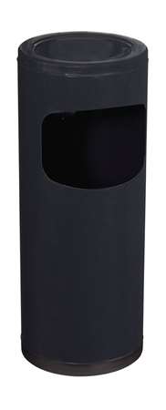 Image de CORBEILLE+ CENDRIER CENDEO NOIR GRAPHITE