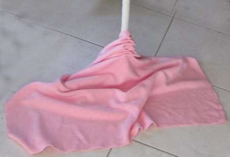 Image de MICRO FIBRE TRICOT LUXE 60X70 ROSE