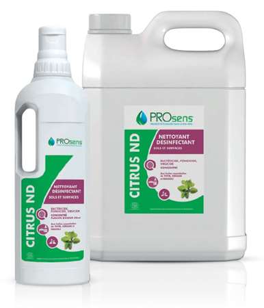 Image de CITRUS ND NETTOYANT DESINFECTANT CONCENTRE COLIS DE 6X1L