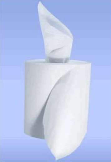 Image de BOB.TIRAGE CENTRAL SANS MANDRIN 450F BLANCHE COLIS DE 6