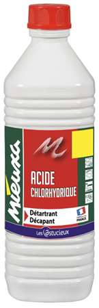 Image de ACIDE CHLORHYDRIQUE 23% - 1 L