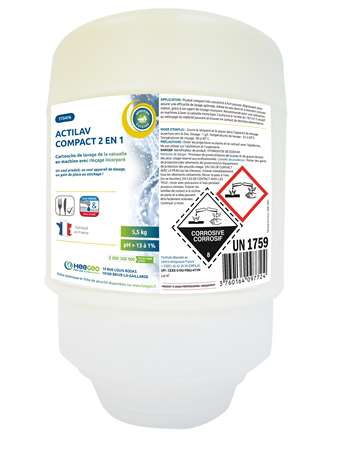 Image de ACTILAV COMPACT 2 EN 1 LAVAGE + RINCAGE EN MACHINE 5.5KG