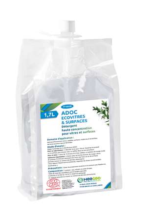 Image de ADOC VITRES ET SURFACES COLIS 4 X 1.7L ECOCERT
