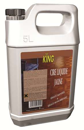 Image de CIRE JAUNE KING - COLIS DE 4X5L