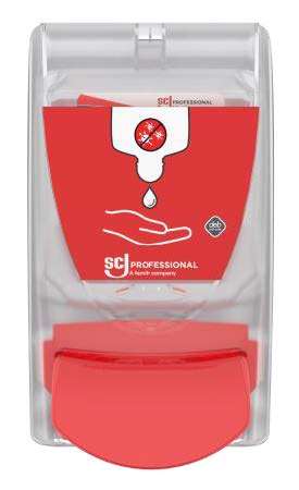 Image de DISTRIBUTEUR DEB SANITISE 1000 SAVON ROUGE 1L