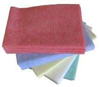 Image de KEO LAVETTE NON TISSEE 60G 35X40CM BLEUE SACHET DE 25