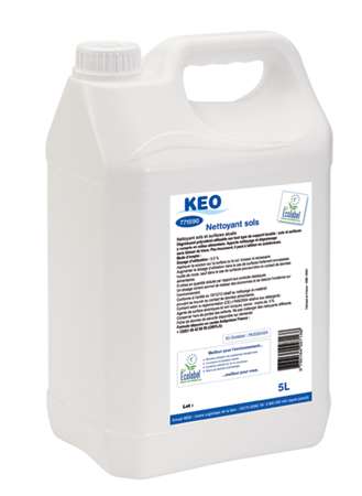 Image de KEO NETTOYANT SOLS 5L ECOLABEL