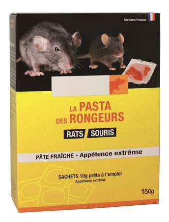 Image de PATE RATS SOURIS ETUI DE 15 SACHETS DE 10G