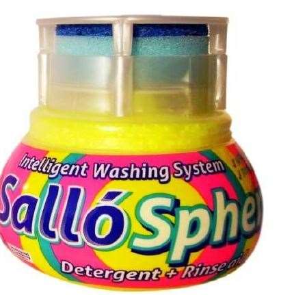 Image de SALLOSPHERES SHINE LAVAGE+RINCAGE EN MACHINE 355G COLIS DE 6