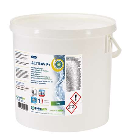 Image de ACTILAV P+ POUDRE DEGRAISSANTE ANTICALCAIRE MACHINE SEAU10KG