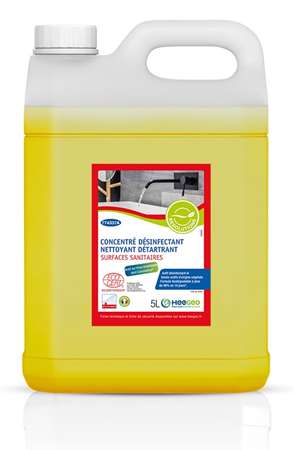 Image de RESOLUTIONS DETARTRANT DESINFECT SANIT CONCENTRE 5L ECOCERT