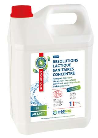 Image de RESOLUTIONS DETARTRANT DESINFECT SANIT CONCENTRE 5L ECOCERT