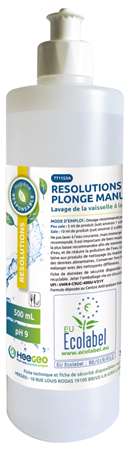 Image de RESOLUTIONS PLONGE MANUELLE 500ML ECOLABEL