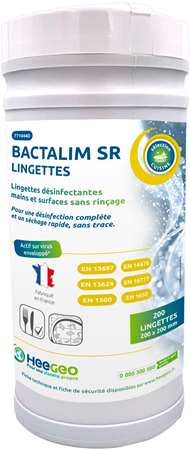 Image de BACTALIM SR LINGETTES DESINFECTANTES BOITE DE 200