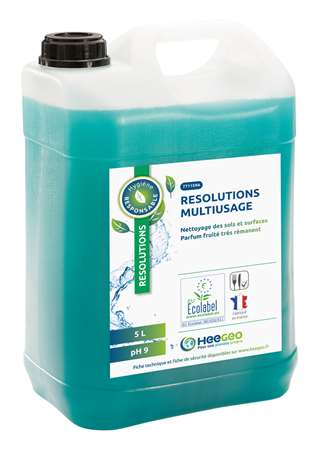 Image de RESOLUTIONS NETTOYANT MULTI-USAGES FRUITE 5L ECOLABEL