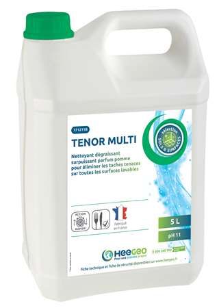 Image de TENOR MULTI NETTOYANT DEGRAISSANT SURPUISSANT POMME 5L