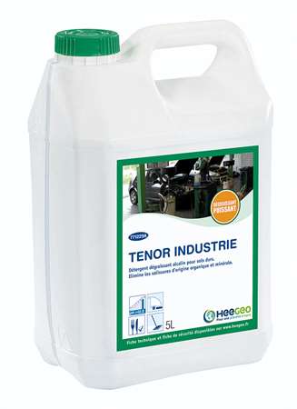 Image de TENOR INDUSTRIE DETERGENT DEGRAISS ALCALIN SOLS DURS 5L