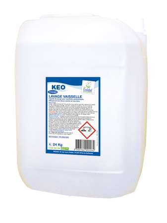 Image de KEO LIQUIDE LAVAGE VAISSELLE EN MACHINE 24KG - ECOLABEL