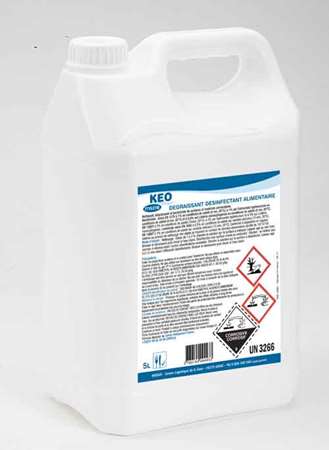 Image de KEO DEGRAISSANT DESINFECTANT ALIMENTAIRE 5L