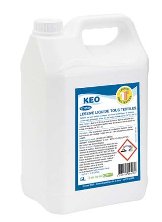 Image de KEO LESSIVE TOUS TEXTILES LIQUIDE FLEURI 5L