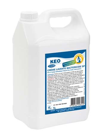 Image de KEO CREME LAVANTE BACTERICIDE MAINS 5L