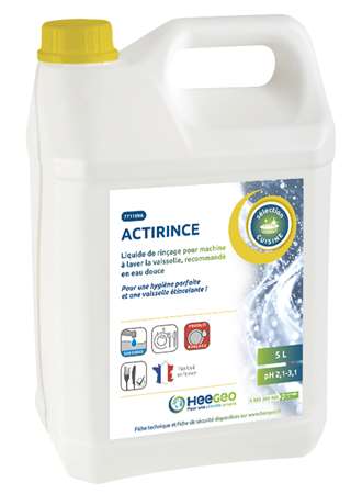 Image de ACTIRINCE LIQUIDE RINCAGE VAISSELLE MACHINE EAU DOUCE 5L
