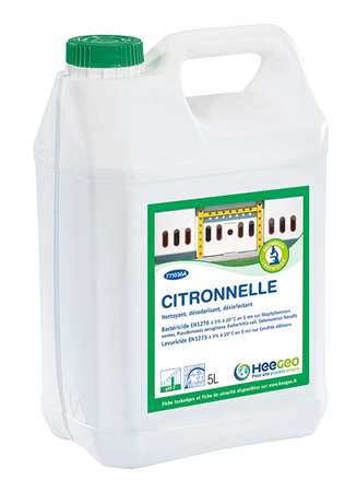 Image de TENOR CITRONNELLE DETERGENT DESODORISANT SANS RINCAGE 5L
