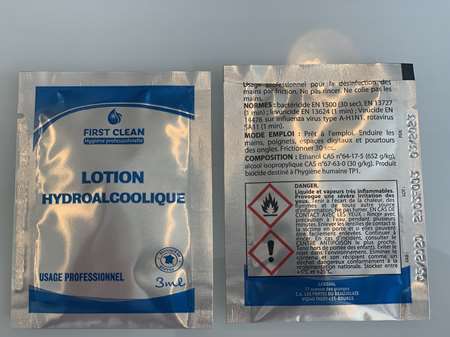 Image de FIRST CLEAN LOTION HYDROALCOOLIQUE 500 X 3ML