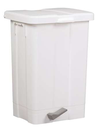 Image de POUBELLE PATTY 25L BLANC A PEDALE