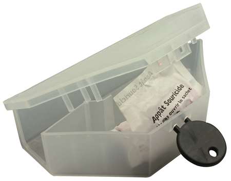 Image de POSTE A APPATS POUR SOURIS AVEC CLEF