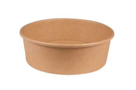 Image de POT CARTON SALADE KRAFT BRUN 500 ML - 6x50 P/C
