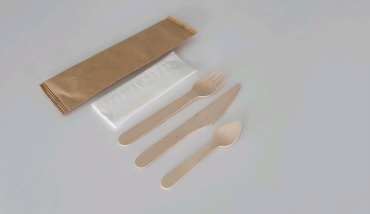 Image de KIT 4/1 BOIS (3/1 + CUILLIERE DESSERT 110) - 250 P/C