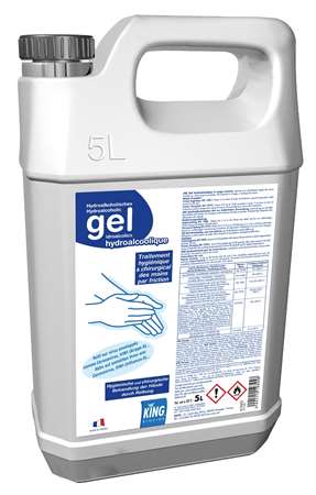 Image de GEL HYDRO-ALCOOLIQUE 5 LITRES KING