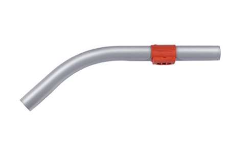 Image de TUBE COUDE ALUMINIUM DIAM 32MM AVEC BAGUE DE REGLAGE